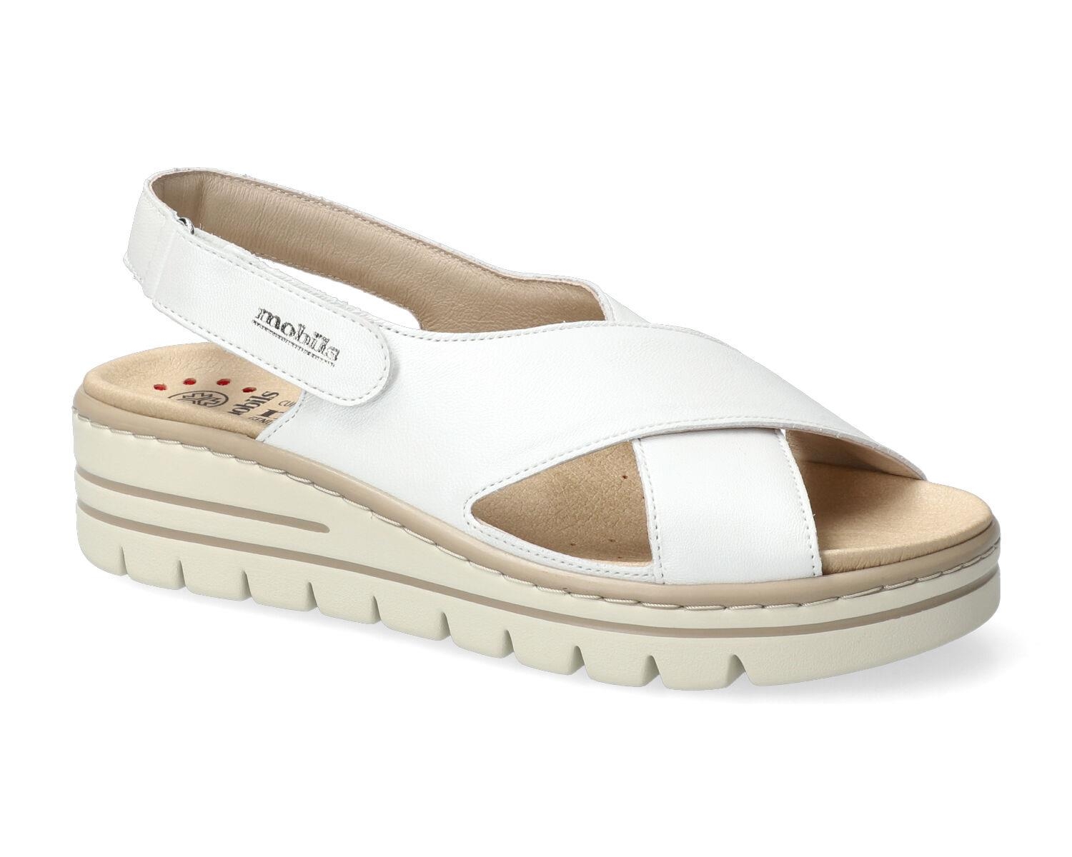 sandales femme modèle Cordelia blanc - Mephisto